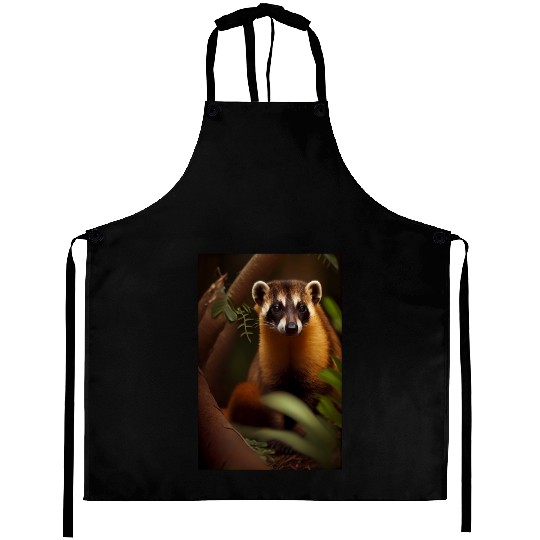 Coati In Nature Aprons