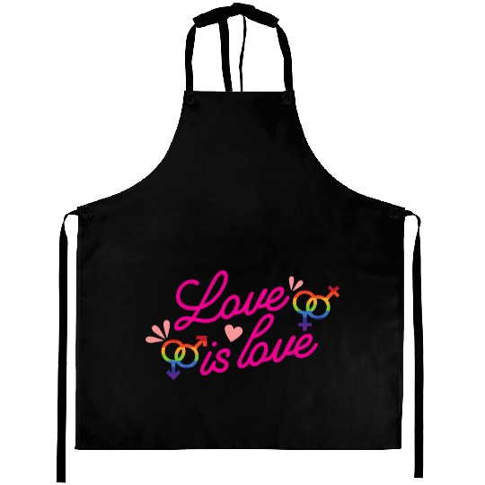Love is Love Aprons
