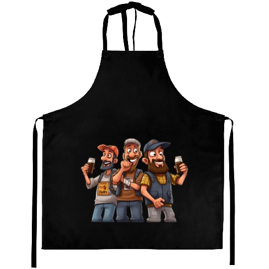 Brew Crew: Unleashing the Beer Gang's Spirit Aprons