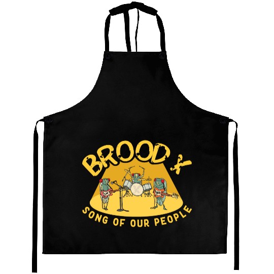 Cicada Brood X Cicada Invasion Cicada Song Tour Aprons