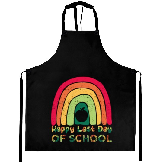 Funny Vintage Teacher Design Teaching Student Aprons