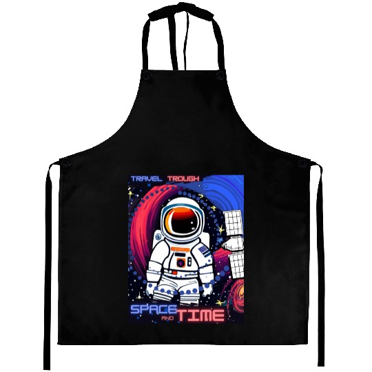 Astronaut Space and Time Aprons