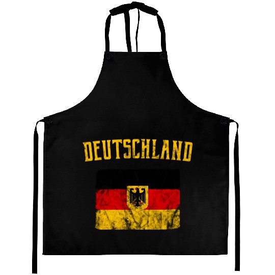 Deutschland - German Flag Aprons