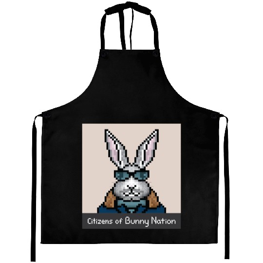 Citizens of Bunny Nation NFT #74 Artwork Aprons