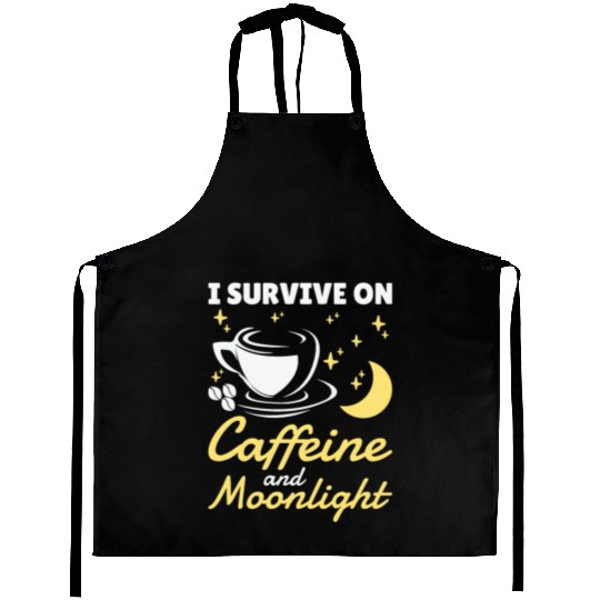 Night Shift Worker Graveyard Duty Aprons