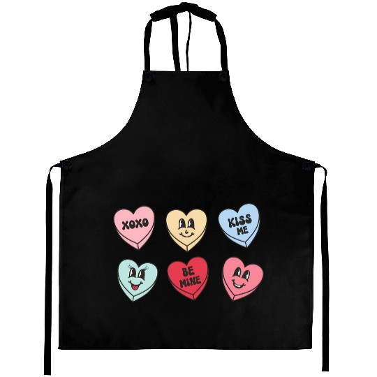Winter-Convo Hearts Aprons