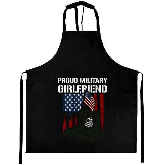 Friend Proud Military Friend Memorial Day Aprons