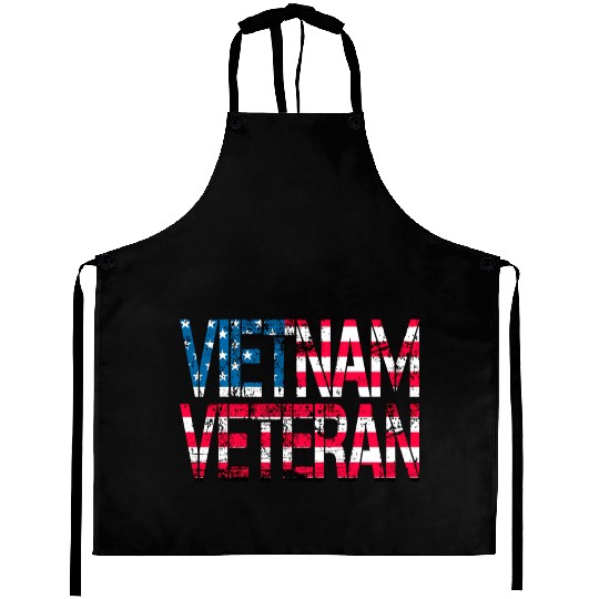 Vietnam Veteran Us Flag Vietnam Vets Aprons