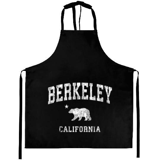 Berkeley California Ca Distressed Sports Aprons