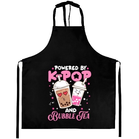 Boba Tea aii Anime Powered By Kpop And Bubble Aprons