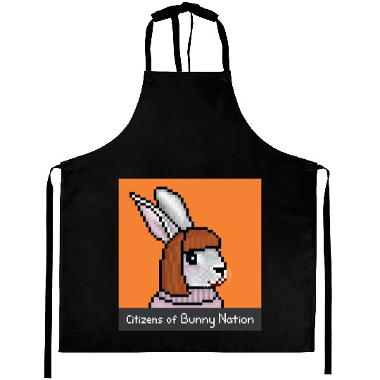 Citizens of Bunny Nation NFT #52 Artwork Aprons