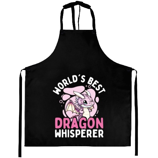 Worlds best dragon whisperer Aprons