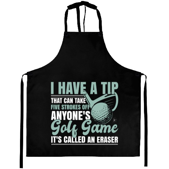 Golfer Golf Player Joke Aprons