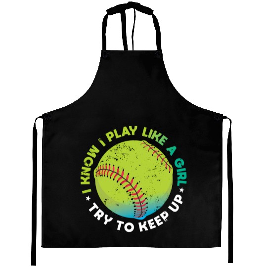 Fastpitch Pitcher Softball Game For Aprons