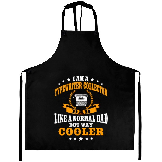 Funny Typist Saying Typewriter Collector Aprons