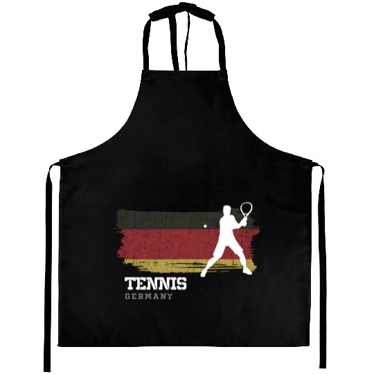 Tennis Germany Flag Team Tennis Player Tennis Aprons