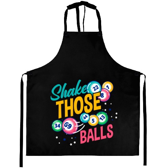 Shake Those Balls Bingo Player Aprons