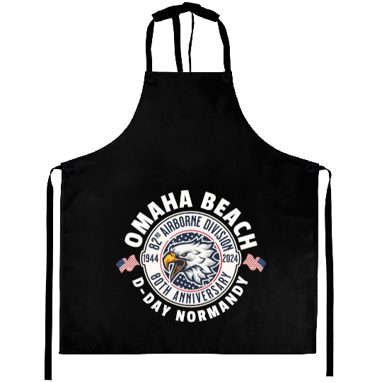 Omaha Beach airborne division 80th anniversary Aprons