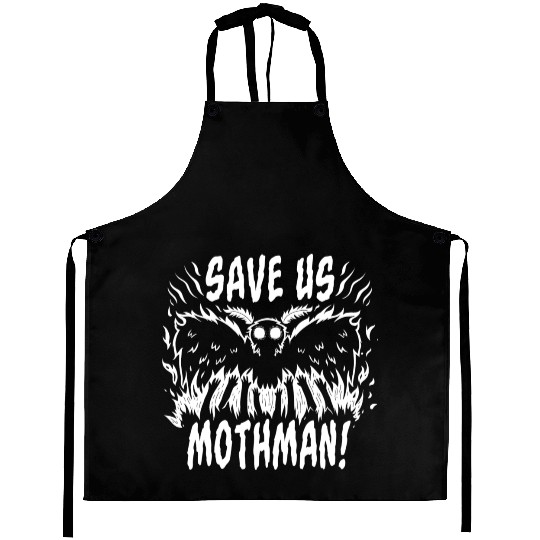 Save Us Mothman Aprons
