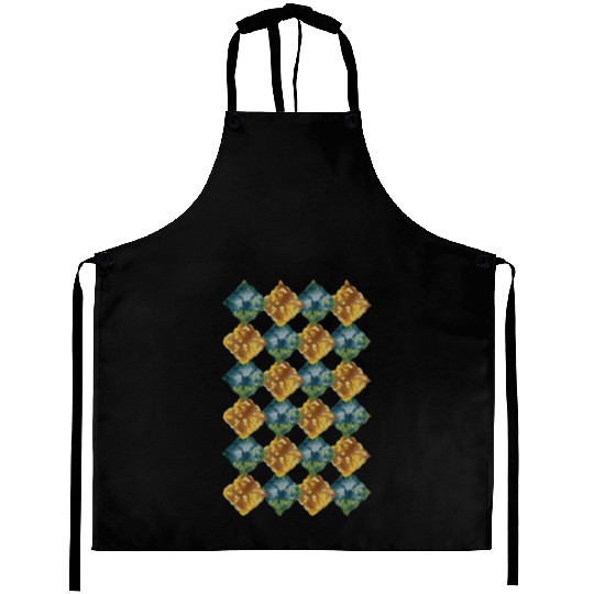 Rhombus Autumn Water Aprons