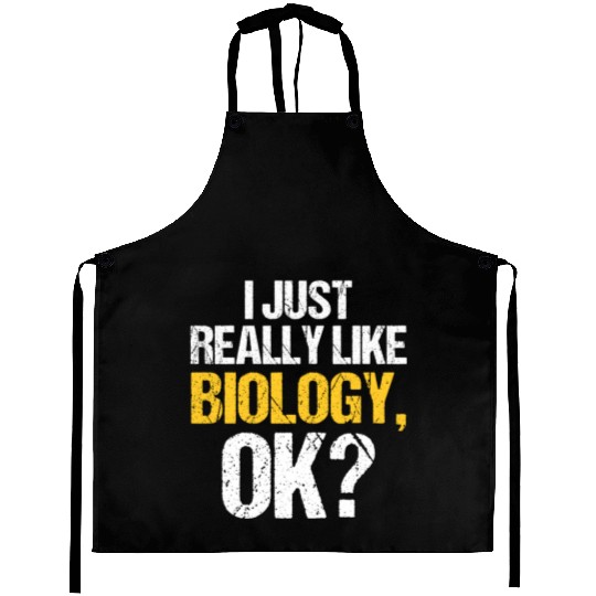 Biology Gift Biologist Aprons