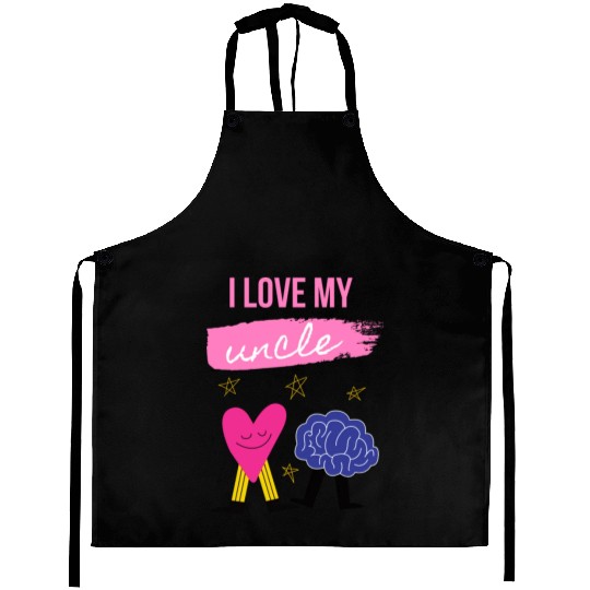 I Love My Uncle s Brain Aprons