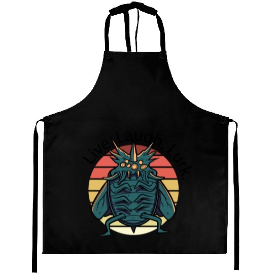Live Laugh Lurk Aprons