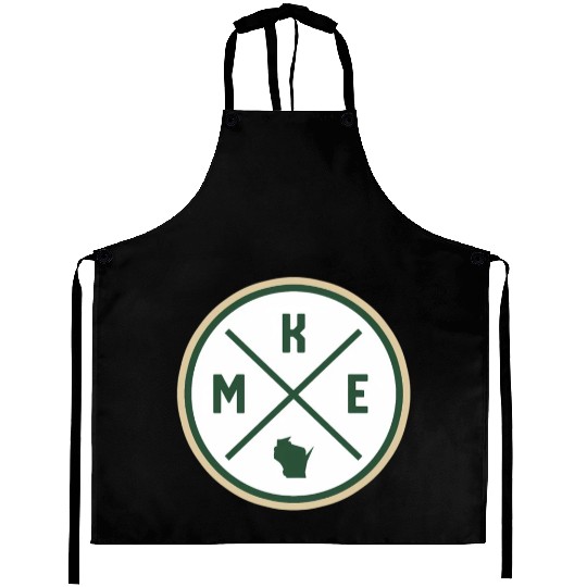 Milwaukee Circle Patch Green Aprons