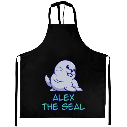 Alex The Seal Aprons