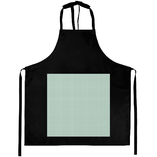 Teal Dots Pattern Aprons