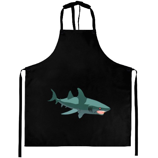 Robot shark Aprons