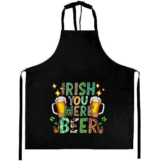 Irish You Were Beer Aprons