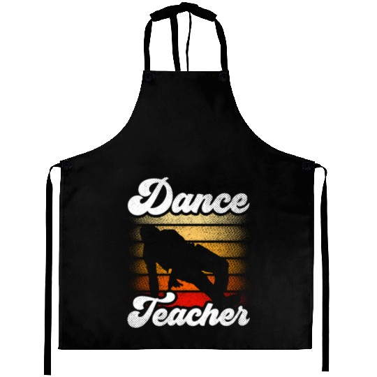 Dance Teacher Class Dancer Teach Dancing Aprons