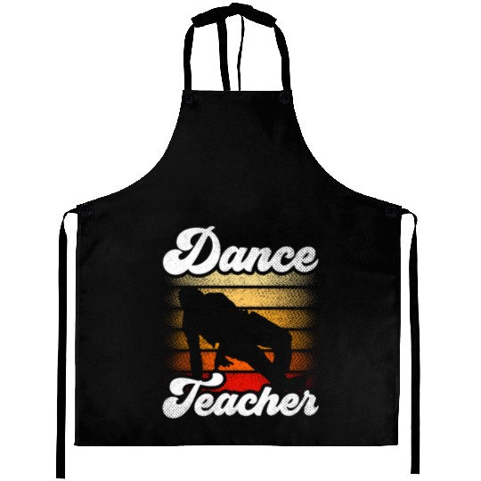 Dance Teacher Class Dancer Teach Dancing Aprons