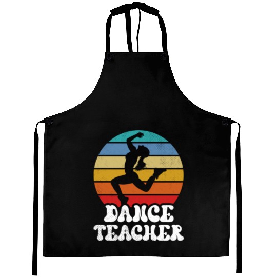 Dance Teacher Teach Dancer Dancing Class Aprons