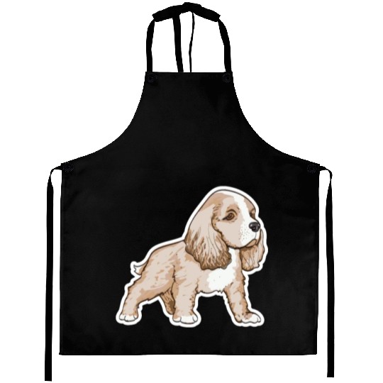 Cavalier King Charles Spaniel Aprons