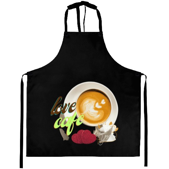 Chemise de café et de psychologie, Aprons drôle d