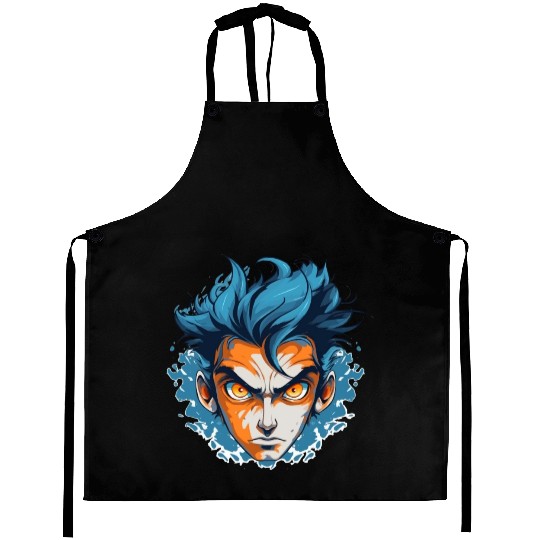 Sapphire Fury. Unleash Your Inner Power. Aprons