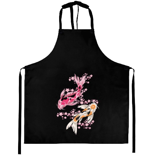 Hilarious Japan Pondfish Goldfish Chagoi Catfish Aprons