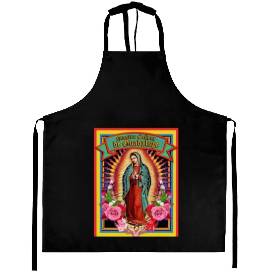 Our Lady Of Guadalupe Virgin Mary Aprons