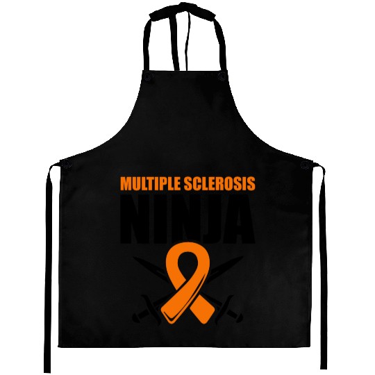 MS Awareness Multiples Sclerosis Ninja Aprons