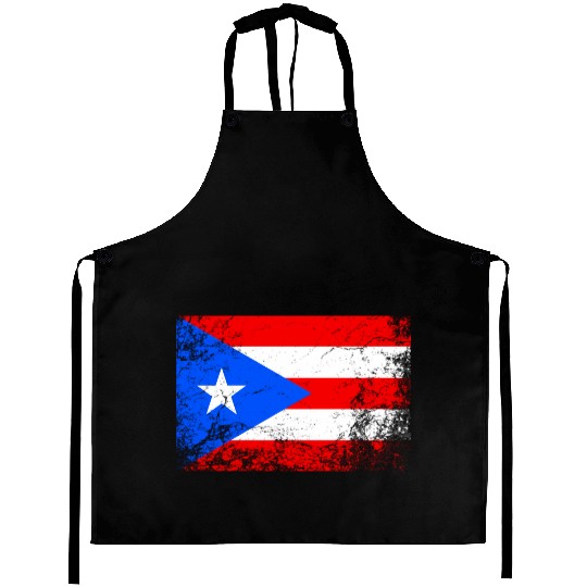 Puerto Rico National Flag Aprons