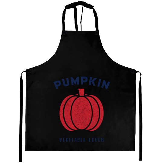 Pumpkin Vegetable Lover funny Aprons