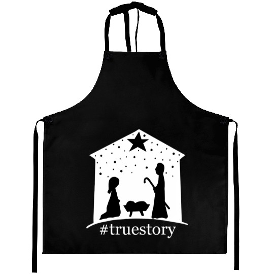 Truestory Birth Jesus True Bible Story Bethlehem Aprons