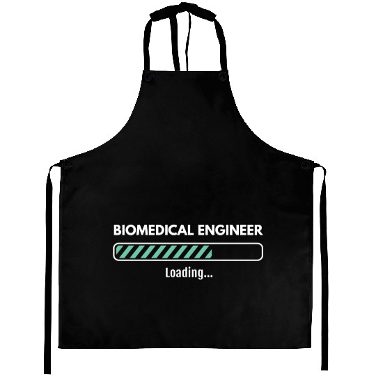 Biomedical Engineer Loading Studying Biomedical En Aprons