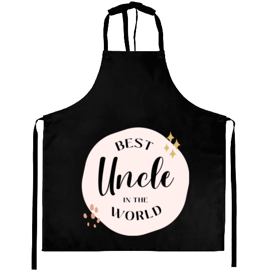 Best Uncle In The World Aprons