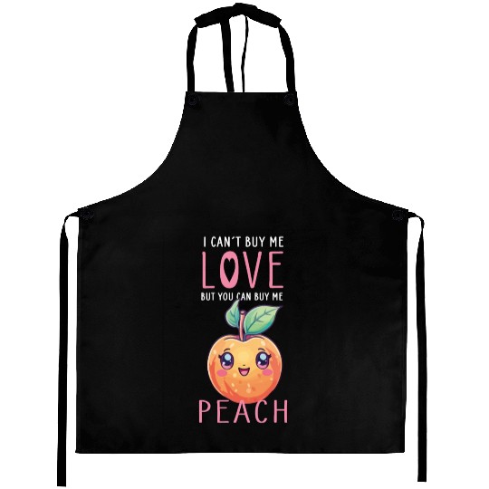 Peach Kawaii Aprons