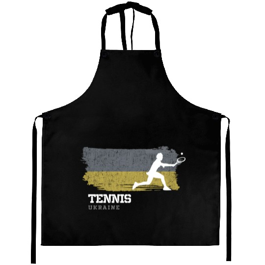 Tennis Ukraine Flag Tennis Player Tennis Aprons
