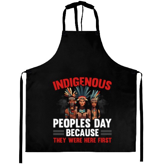 Aboriginal Indians Indigenous Native American Day Aprons
