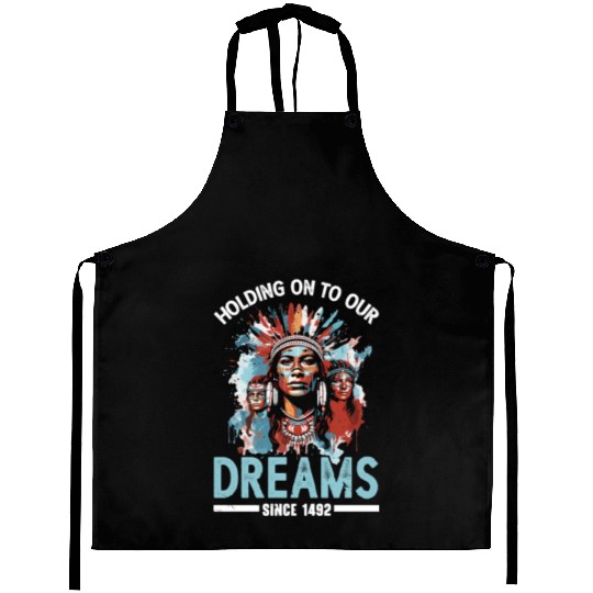 Aboriginal Indians Indigenous Native American Day Aprons